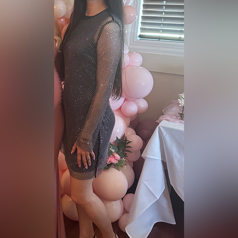 MAJE CRYSTAL DRESS